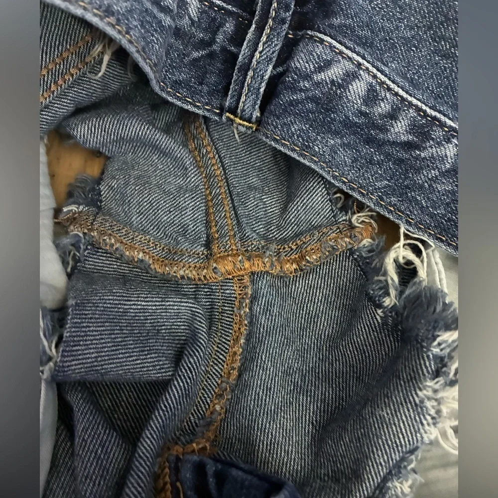 We The Free Distressed Denim Shorts 27